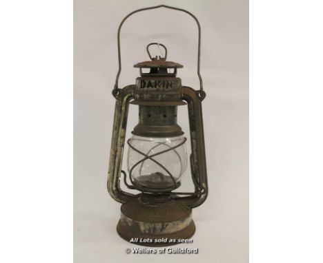 *Vintage Rustic Baby Storm Lantern, Western Germany Model 275 Fluer Hand- (Lot Subject To VAT) [LQD100]
