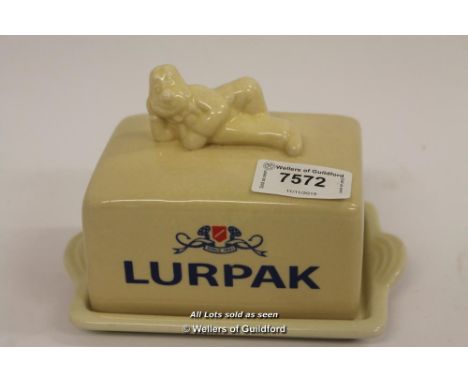 *Lurpak Ceramic Butter Dish Douglas Mascot- (Lot Subject To VAT) [LQD100]