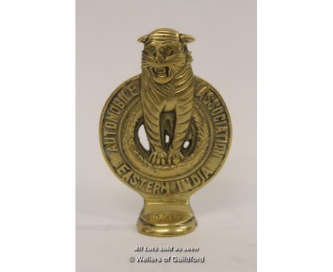 *Aa Automobile Association Eastern India Car Badge- (Lot Subject To VAT) [LQD100]