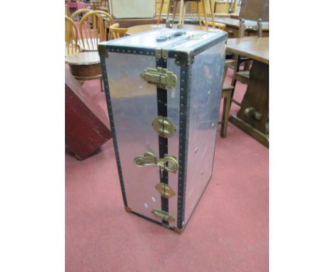 Metal Travelling Trunk.