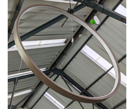 CEILING LIGHT, 92cm Diam, contemporary circular design. 