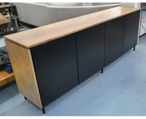 MEDIA CONSOLE, 200cm x 40cm x 74cm, contemporary. 
