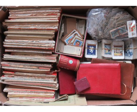 QUANTITY OF WHITBREAD CIGARETTE AND TEA CARDS, COINS, ORDNANCE SURVEY AND OTHER MAPS INCLUDING LINEN BACKED (39), MASONIC LEA