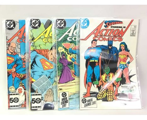 DC COMICS, COLLECTION OF COMIC BOOKS, SUPERMAN AND FURTHER, CIRCA 1980-2003 please see images for complete listingQty: 2