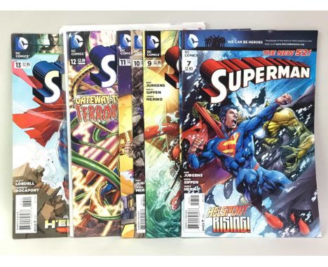 DC COMICS, COLLECTION OF COMIC BOOKS, SUPERMAN, CIRCA 2003-2013 please see images for complete listing
