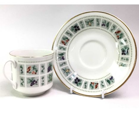 ROYAL DOULTON 'TAPESTRY' PATTERN DINNER SERVICE, comprising eight dinner plates, eight cheese plates, eight side plates, eigh