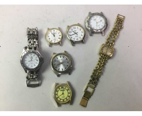 GROUP OF VARIOUS WRIST WATCHES, including Leno, Timex, Sekonda and others
