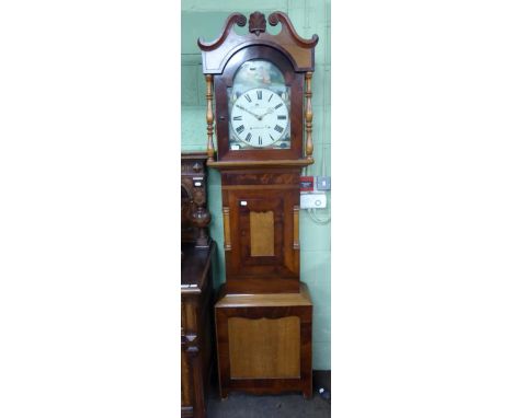 A mahogany thirty hour longcase clock, Darlington 