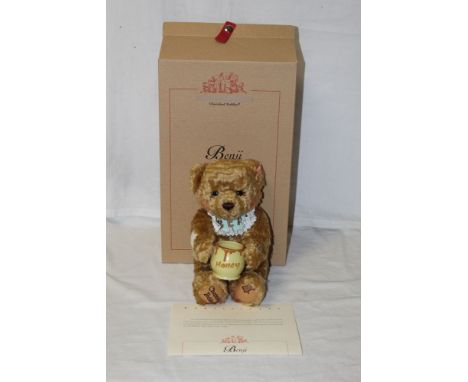 A Steiff North American Exclusive teddy bear, "Benji", limited edition 1041 of 5000, third in a series of three 'Steiff Cheri