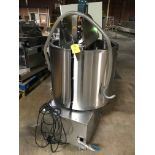 NEW Anko Stainless Steel Mixer with Discharge Pump, 31 Inch Diameter x 3 Feet Tall, 220 Volts, 60Hz,