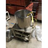 Stainless Steel Kettle, 18 inch Diameter x 16 inches tall