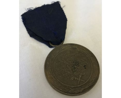 The Gas Light and Coke Company centenary medal 1812-1912.  