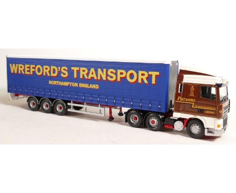 Corgi CC13216 DAF XF Space Cab Curtainside, SW Wreford &amp; Sons. 