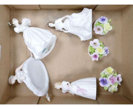 Royal Doulton Lady Figures Birthday Girl Hn3423, Pretty as a Picture Hn4312, Harmony Hn4096  together with similar &amp; Coal