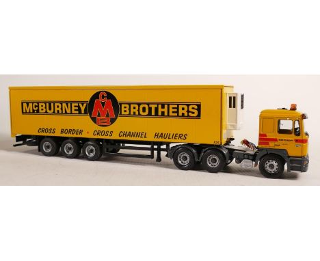 Boxed Corgi Volvo F12 Fridge trailer McBurney Transport N.Ireland CC15513 