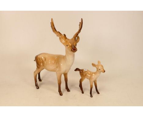 Beswick Stagg &amp; Doe (2) 