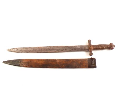 A French model 1831 sword/sidearm with scabbard