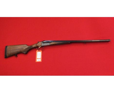 A Baikal 12 bore S/S shotgun, S/No.0846426, this is a M/C single trigger ejector model with 3" chambers, in overall good cond