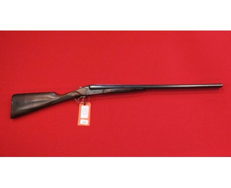 A Baikal 12 bore S/S B.L.E. shotgun in overall clean condition, 27 1/2" barrels with good bores, this item can only be purcha