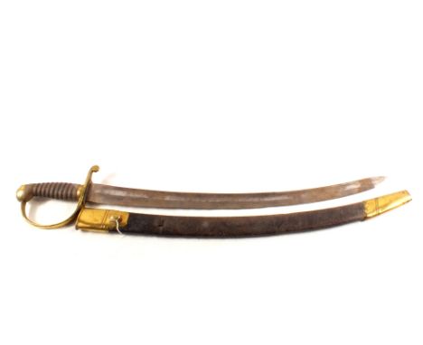 A Victorian Constabulary sidearm with correct scabbard