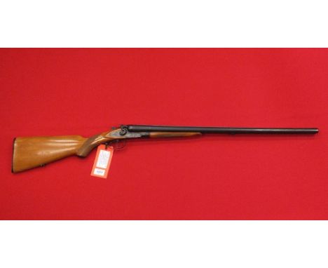 A Baikal 12 bore hammer S/S shotgun, S/No.M22018,this item can only be purchased by someone with a current valid shotgun cert