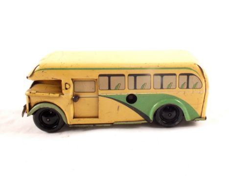 Brimtoy Pocketoy cream and green coach