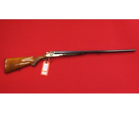 A Baikal 16 bore S/S hammer shotgun, S/No.247, this item can only be purchased by someone with a current valid shotgun certif