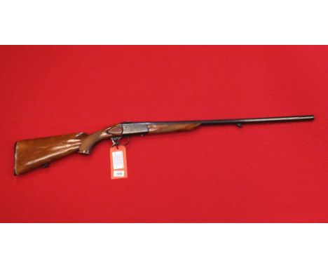 A Baikal 12 bore S/B shotgun, S/No.H07100, this item can only be purchased by someone with a current valid shotgun certificat