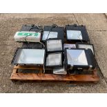 12 x Outside Flood Lights etc