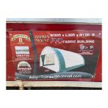 Heavy Duty Building 20'W x 30'L x 12'H New Unissued