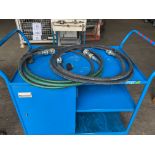 2x New Unissued 16ft Hydraulic Lines c/w Quick Fittings