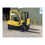Hyster H2.5FT Diesel Fork Lift Truck.3 stage container mast ffl and ss FROM MOD