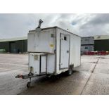 Single Axle Mobile Changing/Wash/Shower Unit