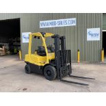 HYSTER H 2.5FT Diesel Fork Lift Truck.3 stage container mast FFL From MOD