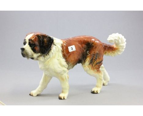 Large Goebel Model of a St Bernard Dog