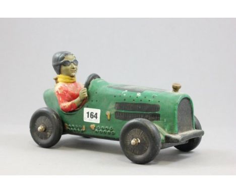 Ceramic Vintage Style Racing Car