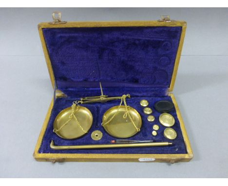 Boxed Set of Jewellery Scales