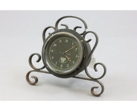 World War II Smiths Cockpit Clock in later surround