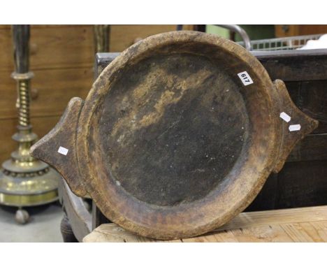 Vintage Wooden Rustic Dish