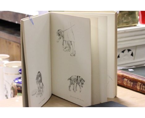 Hardback Book K F Barker 'Just Pups' with illustrations by author 1937