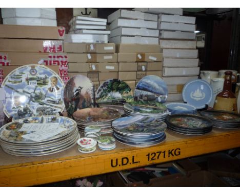 VARIOUS BOXED AND LOOSE COLLECTORS PLATES, including eight Royal Worcester Limited Edition Legends of the Air, Royal Doulton 