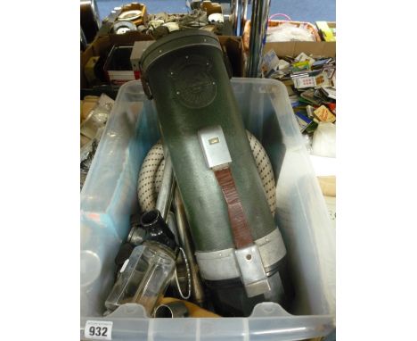 A VINTAGE ELECTROLUX HOOVER, and accessories