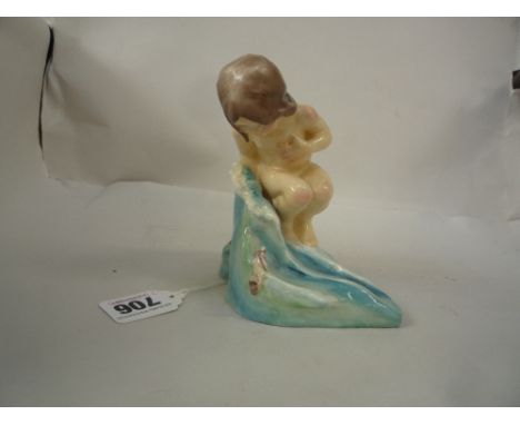 A ROYAL WORCESTER MONTH OF THE YEAR FIGURE, 'August' No.3441
