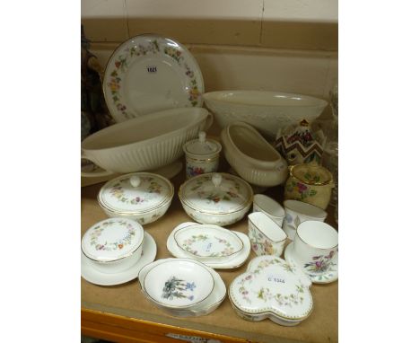 VARIOUS CERAMICS, Wedgwood, Worcester etc