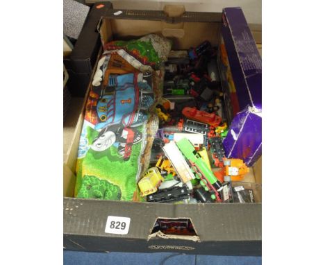 A COLLECTION OF UNBOXED AND ASSORTED PLAYWORN ERTL DIECAST 'THOMAS THE TANK ENGINE & FRIENDS' models and a small quantity of 