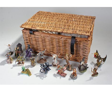 Collection of Danbury Mint Lord of the Rings figures, twenty four in total