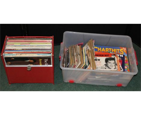 Collection of LPS and singles, to include the Rolling Stones, Andy Williams, Dave Clark, Del Shannon, etc, (qty)