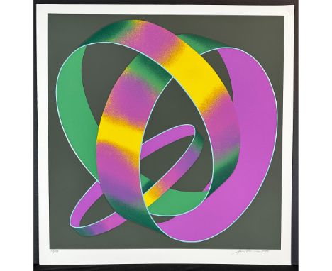 Silkscreen titled Whisper Theme. Signed lower right numbered 153/200. Year 1978 Sight size 25.5" x 26"