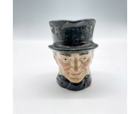 Part of the Men of History series, dressed in dark grey hat, maroon coat, dark blue bow tie and grey riding crop. Royal Doult