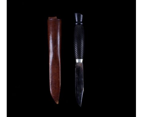 For your consideration is this IXL George Wostenholm Sheffield fighting knife and custom leather sheath. The knife shows mark